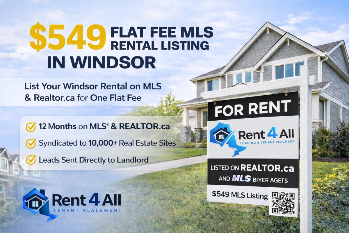 Flat fee MLS listing Windsor Ontario $549 Listing Banner